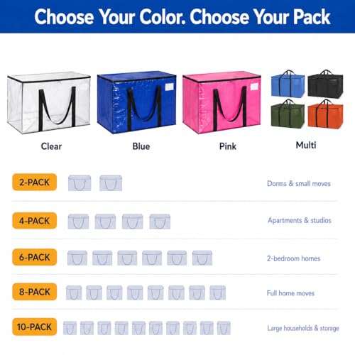 Blue Moving Bag Parent