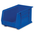Bin [Set of 6] Color: Blue, Size: 10" H x 11" W x 18" D