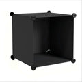 HOMIDEC Closet Organizers and Storage, 9 Cube Storage Organizer, Black