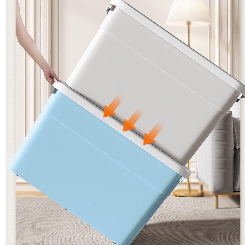 NSUQOA JSEIAJB Drawer Storage Box, Wardrobe, Clothing Storage Box, Plastic Transparent Storage Box。