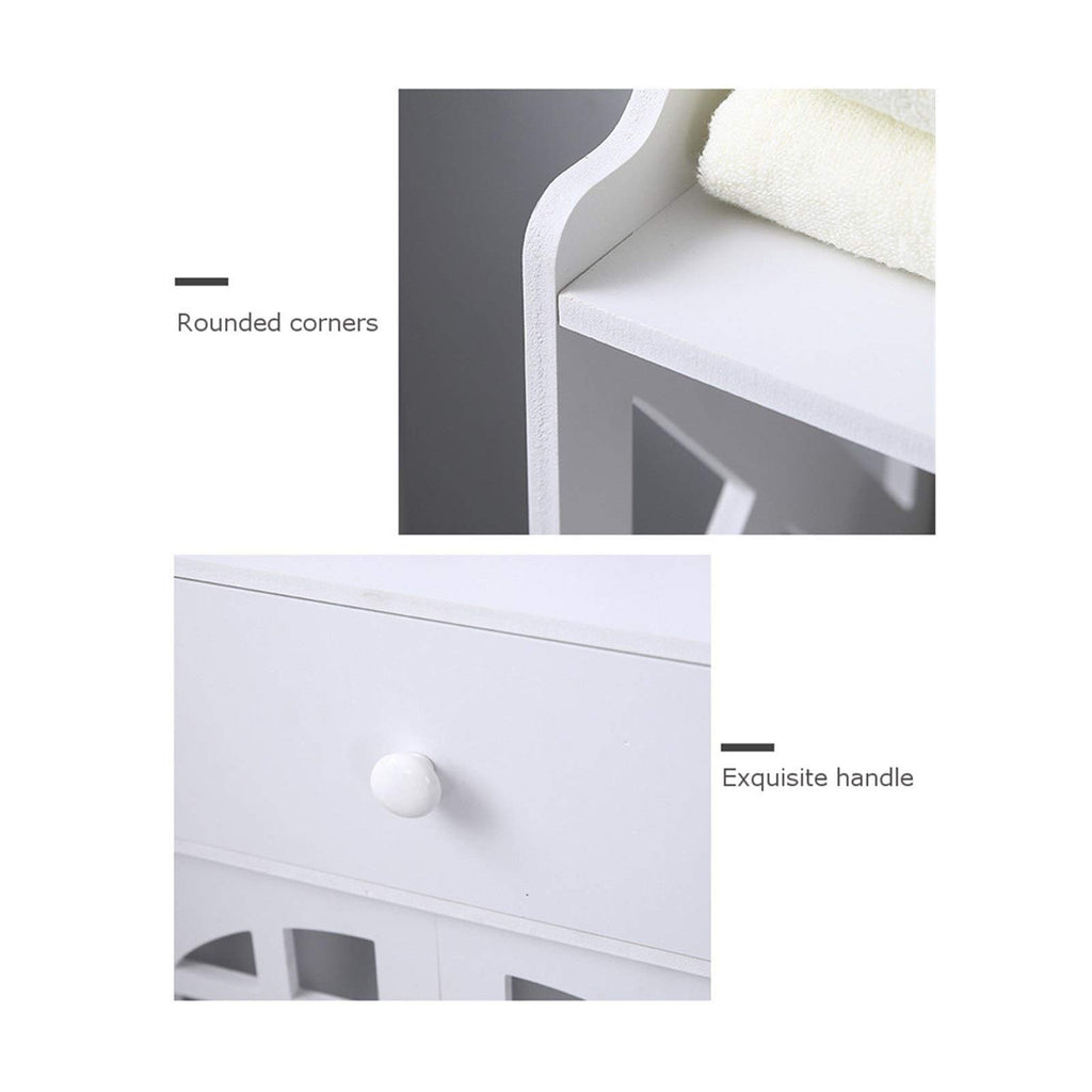 Floor Standing Bathroom Cabinet Storage Home Furniture Washbasin Shower Corner Shelf Rack for Plants Sundries Storage Organizer