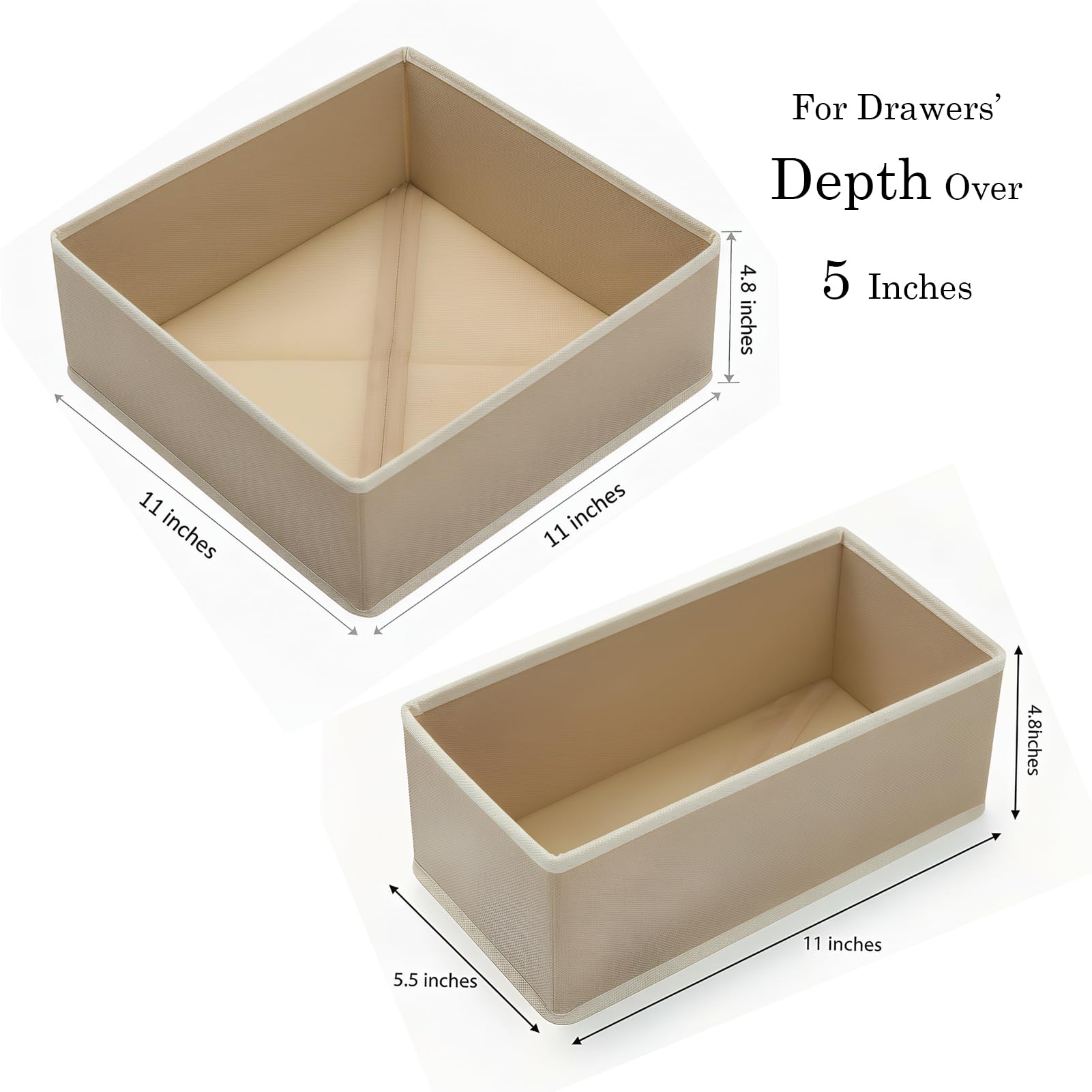 ALFSPEJO Drawer Organizer Set
