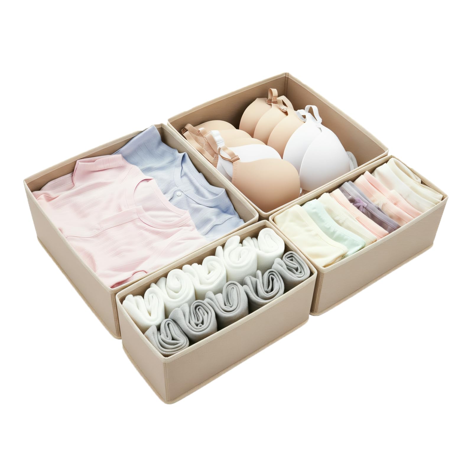 ALFSPEJO Drawer Organizer Set