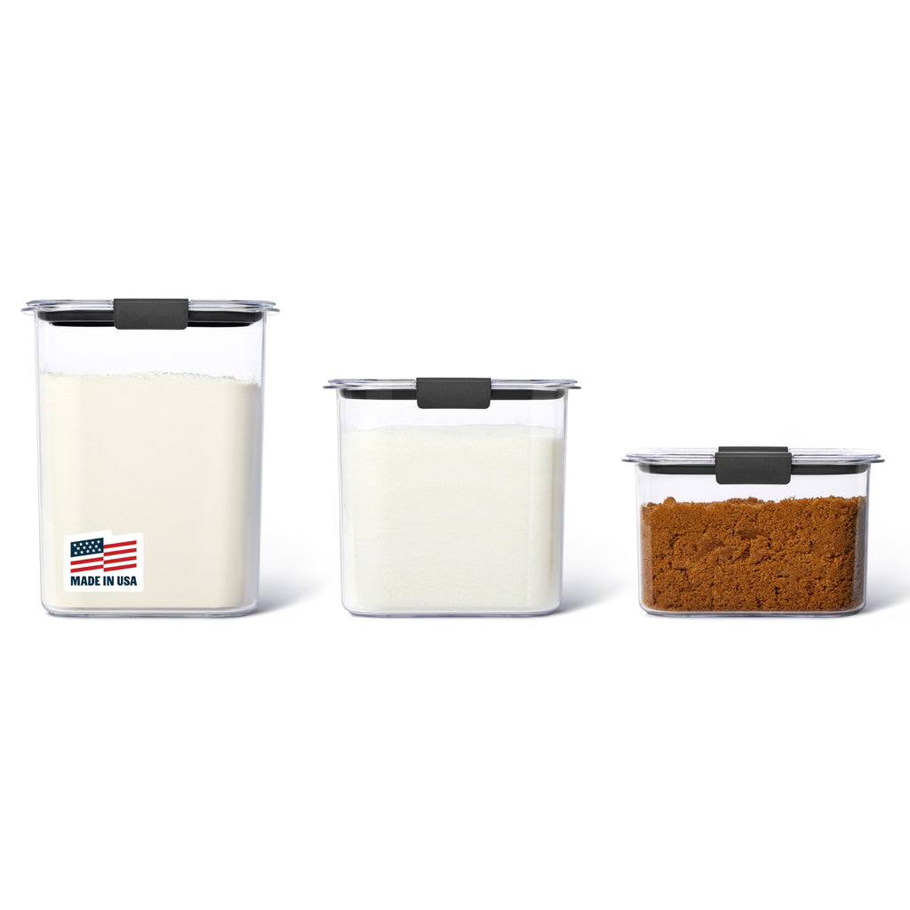 Rubbermaid Brilliance Pantry Plastic Food Storage Containers