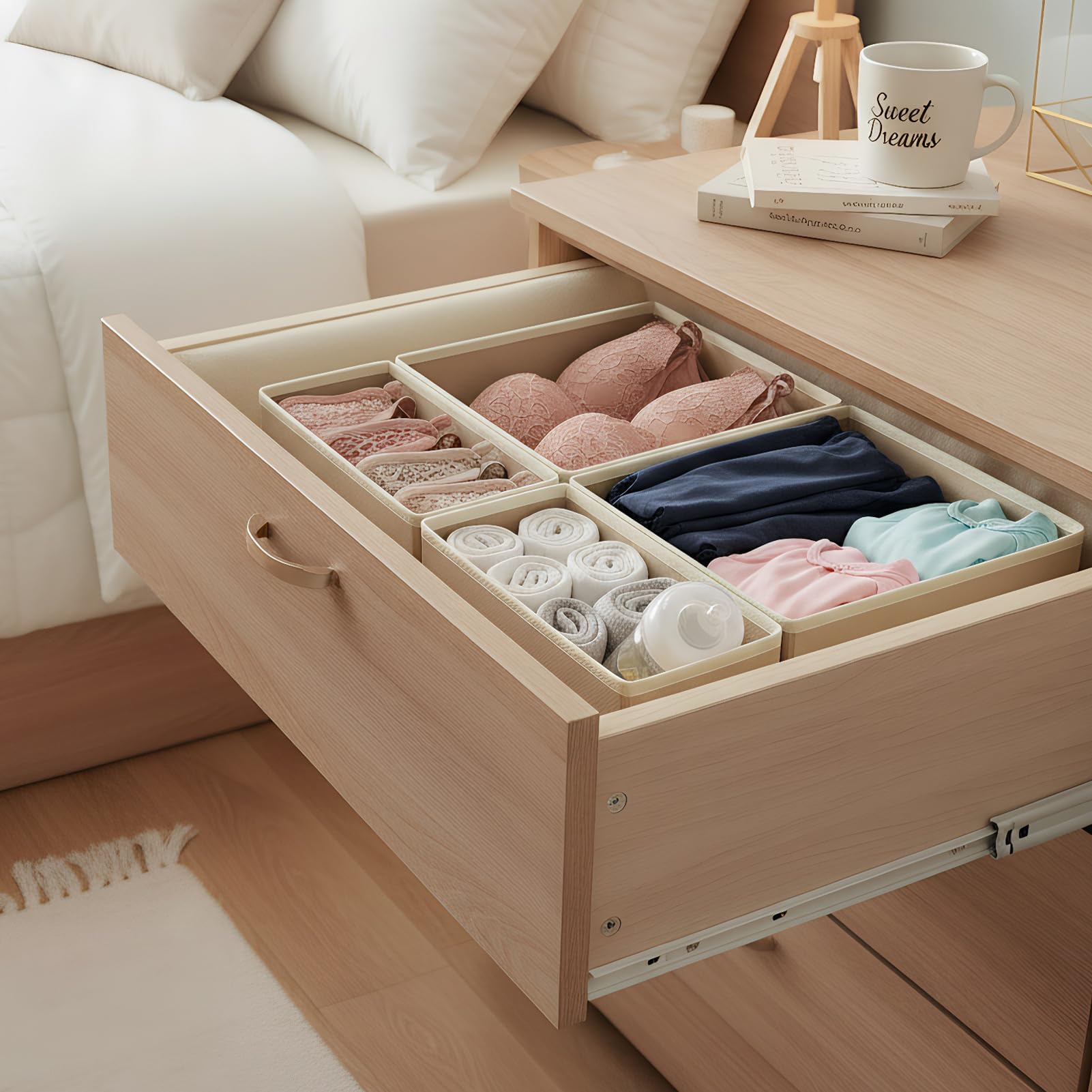 ALFSPEJO Drawer Organizer Set
