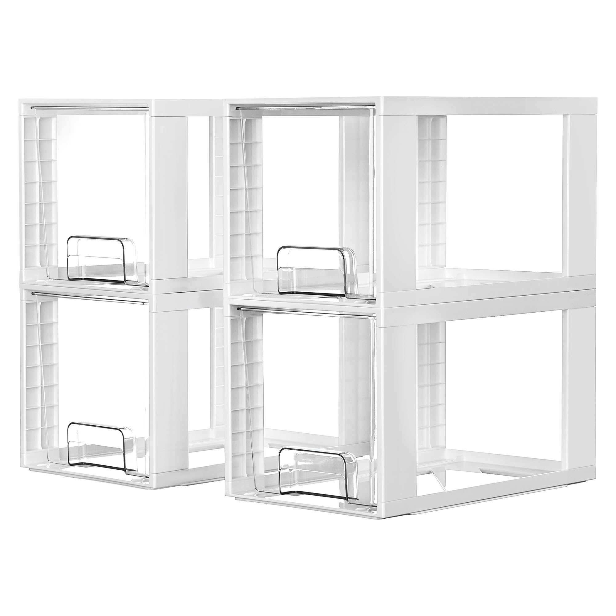 Vtopmart Large Stackable Storage Drawers