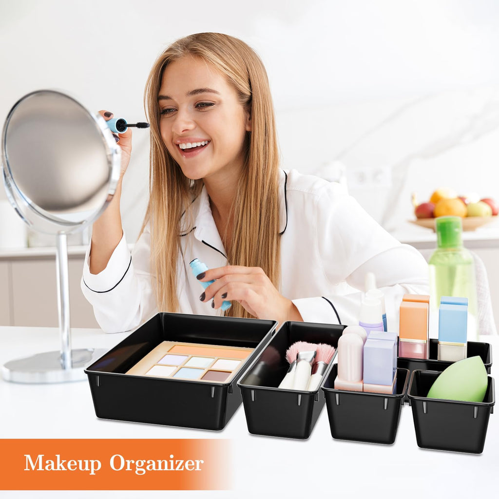 SpaceHacks 25 PCS Plastic Drawer Organizer