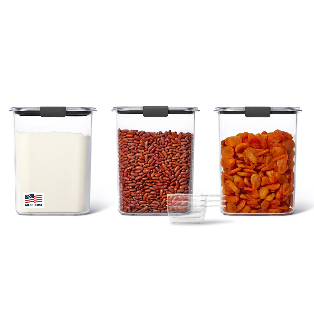 Rubbermaid Brilliance Pantry Plastic Food Storage Containers