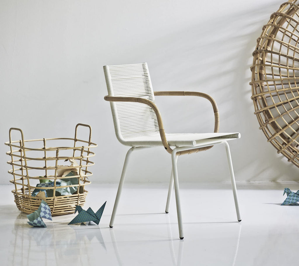 Square Rattan Sweep Basket by Cane Line