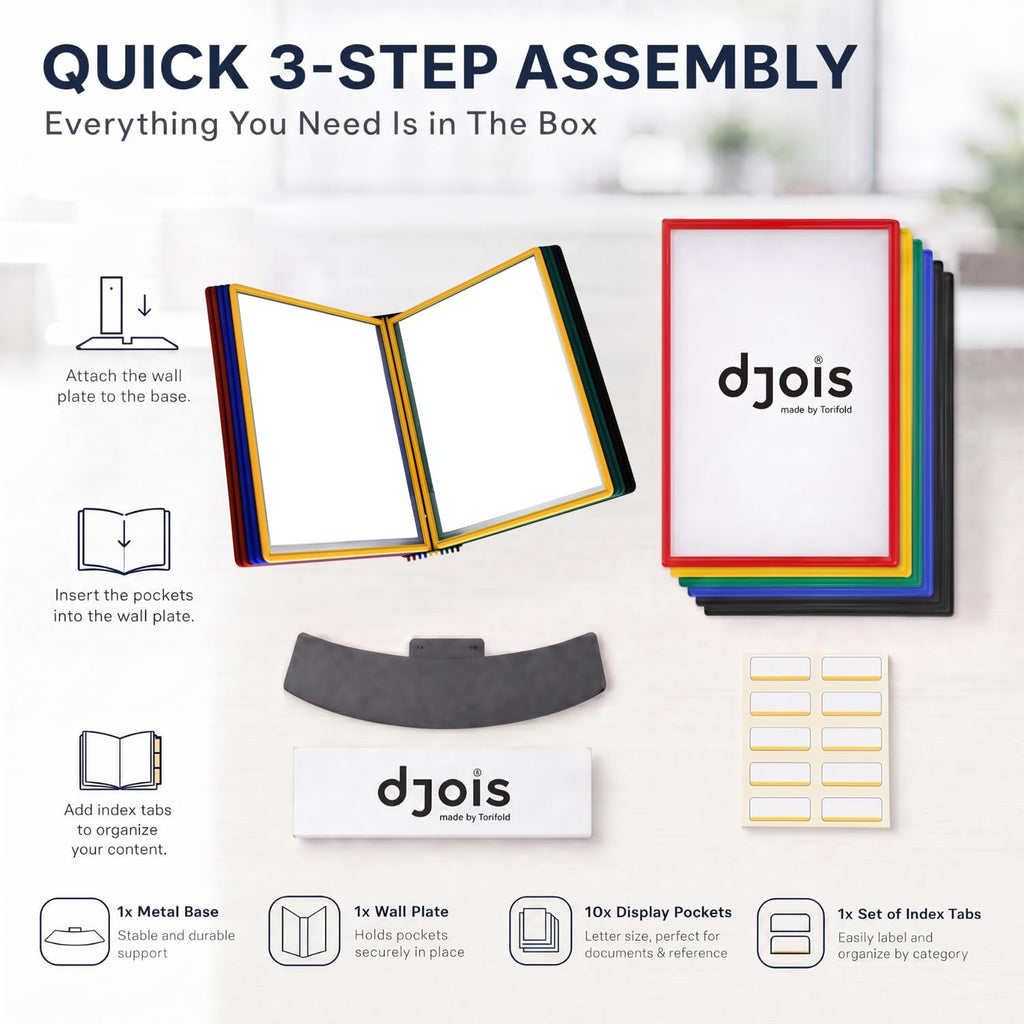 tarifold Wall Mount and Desktop Reference Systems