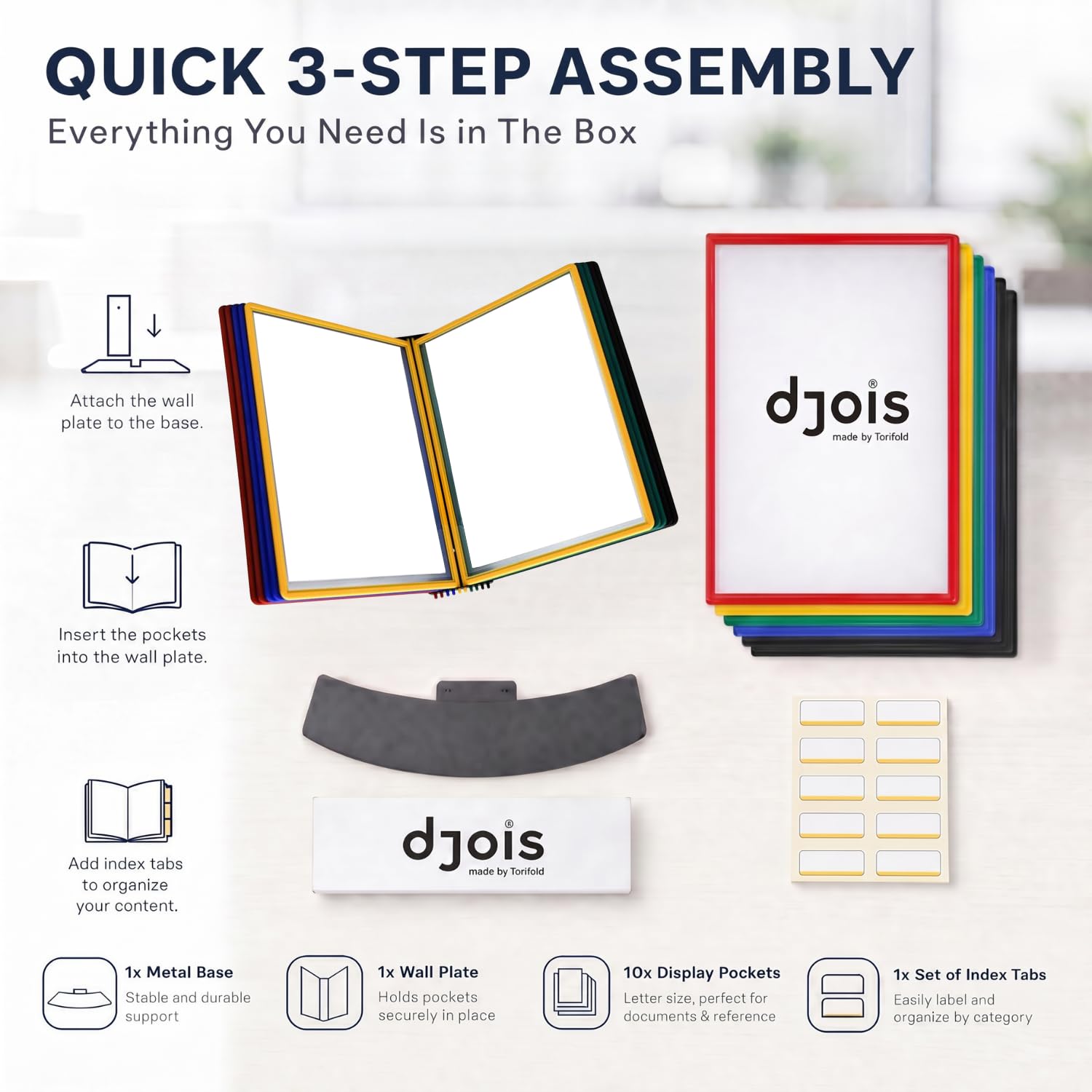 tarifold Wall Mount and Desktop Reference Systems