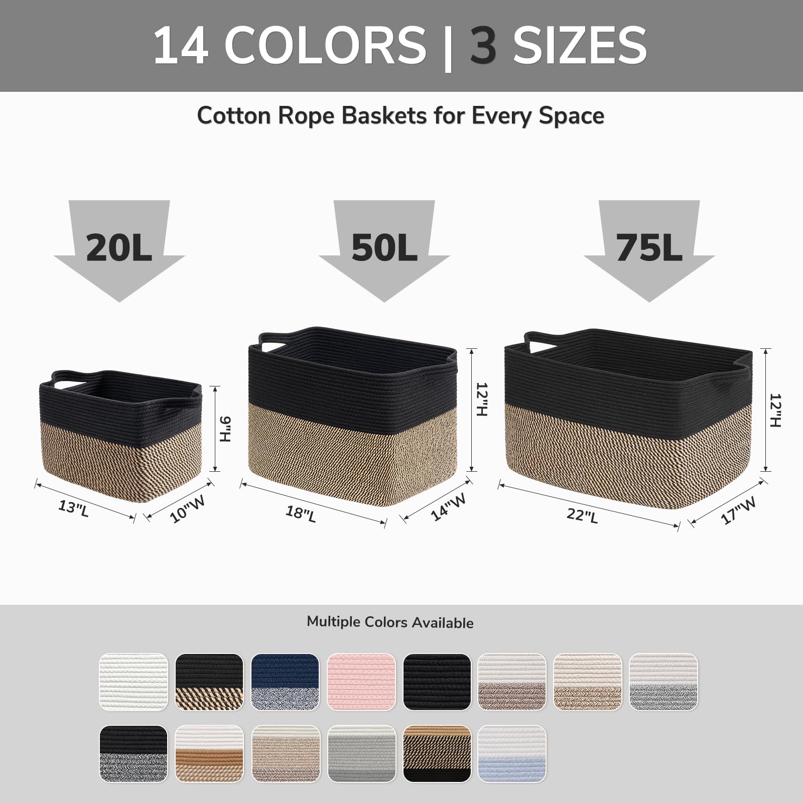 Goodpick Cube Storage Bins