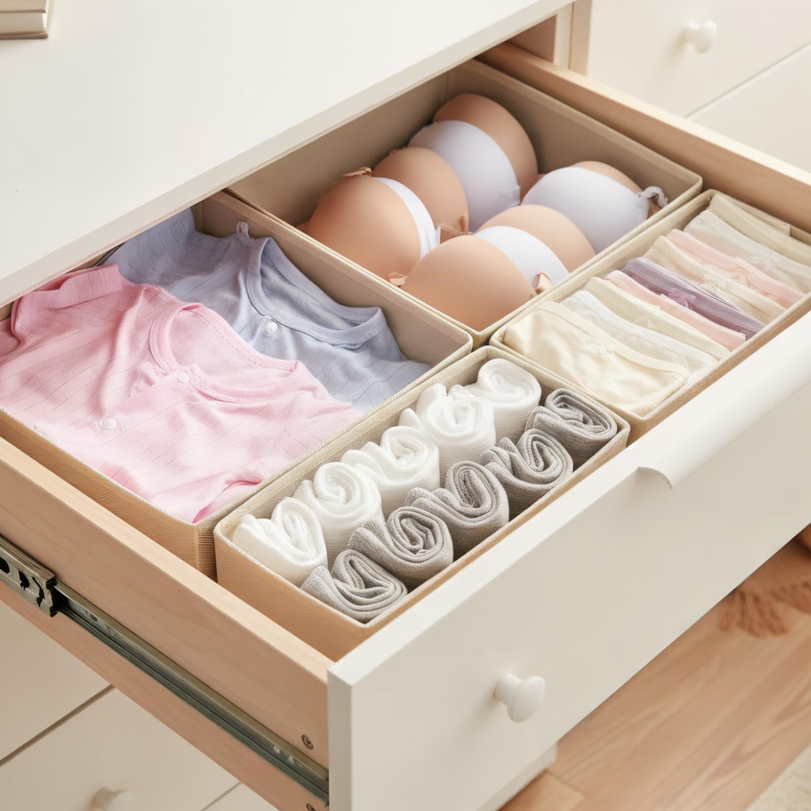 ALFSPEJO Drawer Organizer Set