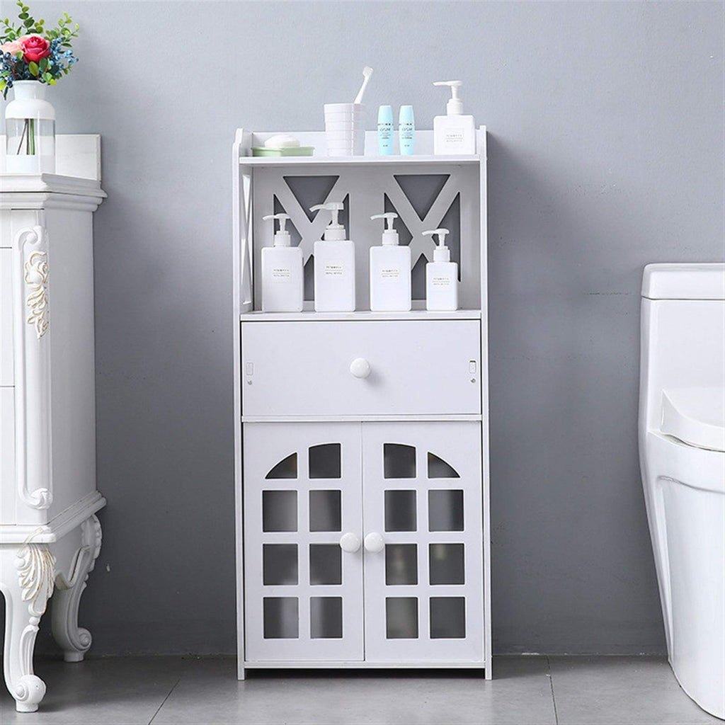 Floor Standing Bathroom Cabinet Storage Home Furniture Washbasin Shower Corner Shelf Rack for Plants Sundries Storage Organizer