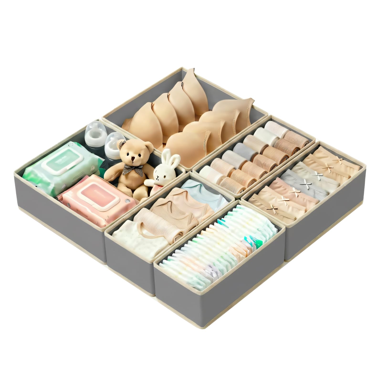 ALFSPEJO Drawer Organizer Set