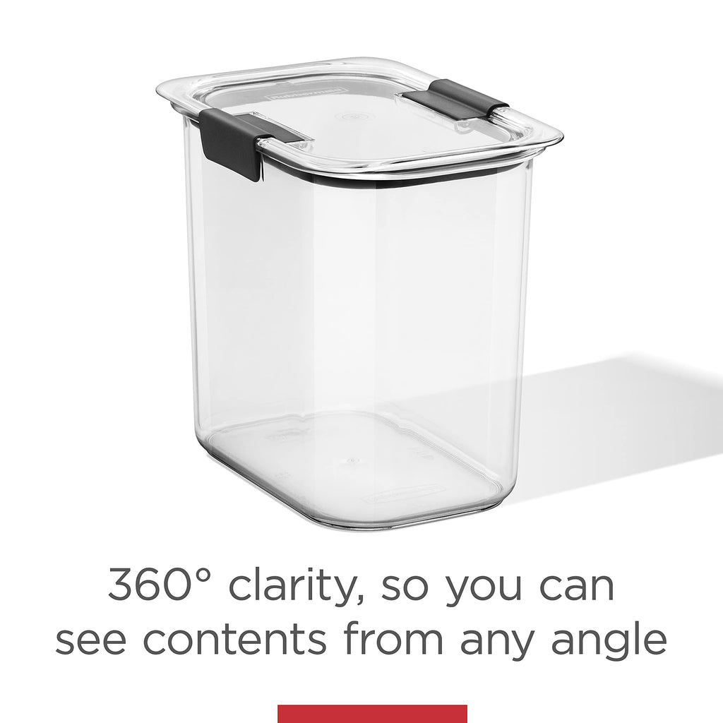 Rubbermaid Brilliance Pantry Plastic Food Storage Containers
