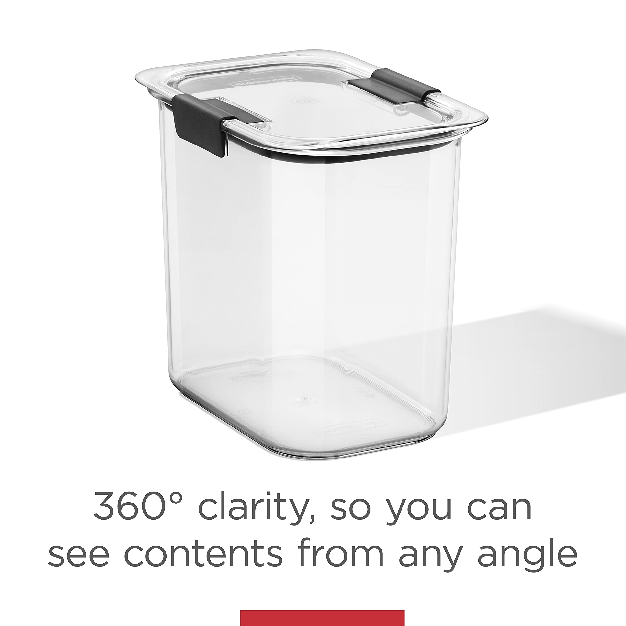 Rubbermaid Brilliance Pantry Plastic Food Storage Containers