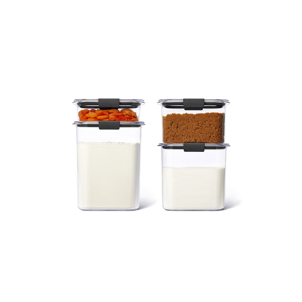 Rubbermaid Brilliance Pantry Plastic Food Storage Containers