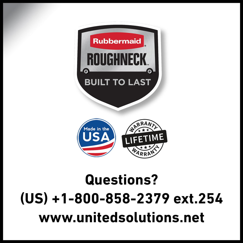 Rubbermaid Roughneck Black and Gray