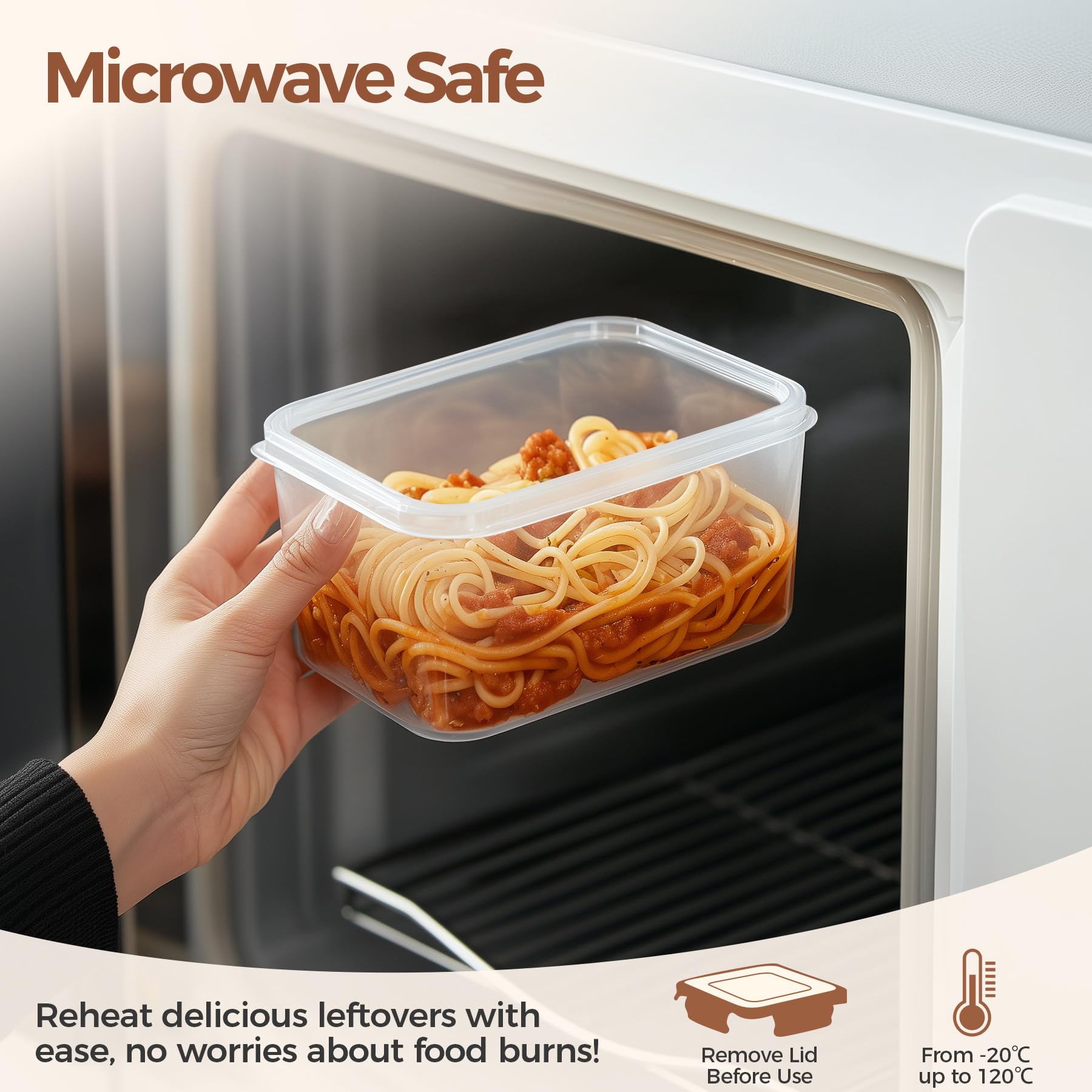 ComSaf Plastic Food Storage Container