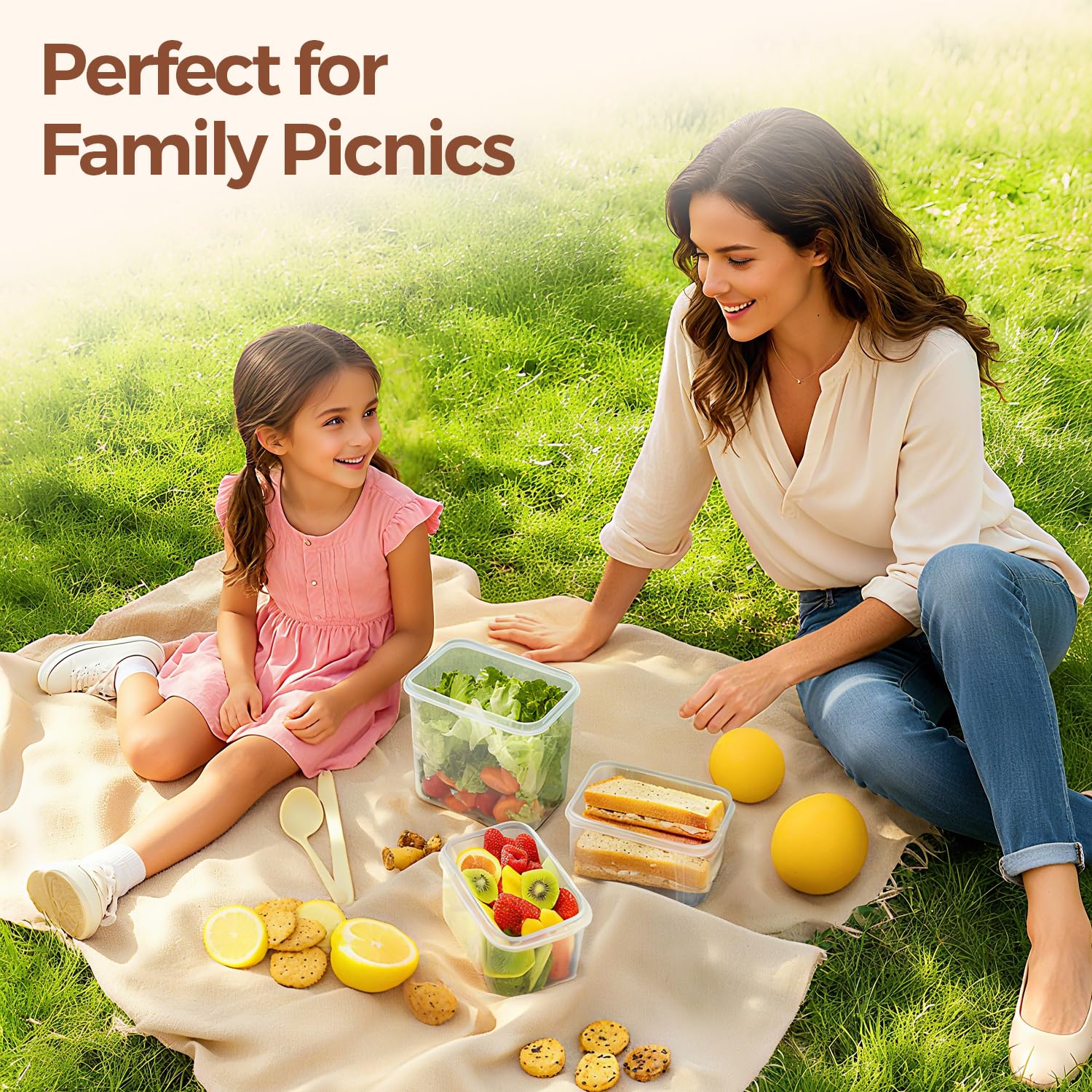 ComSaf Plastic Food Storage Container