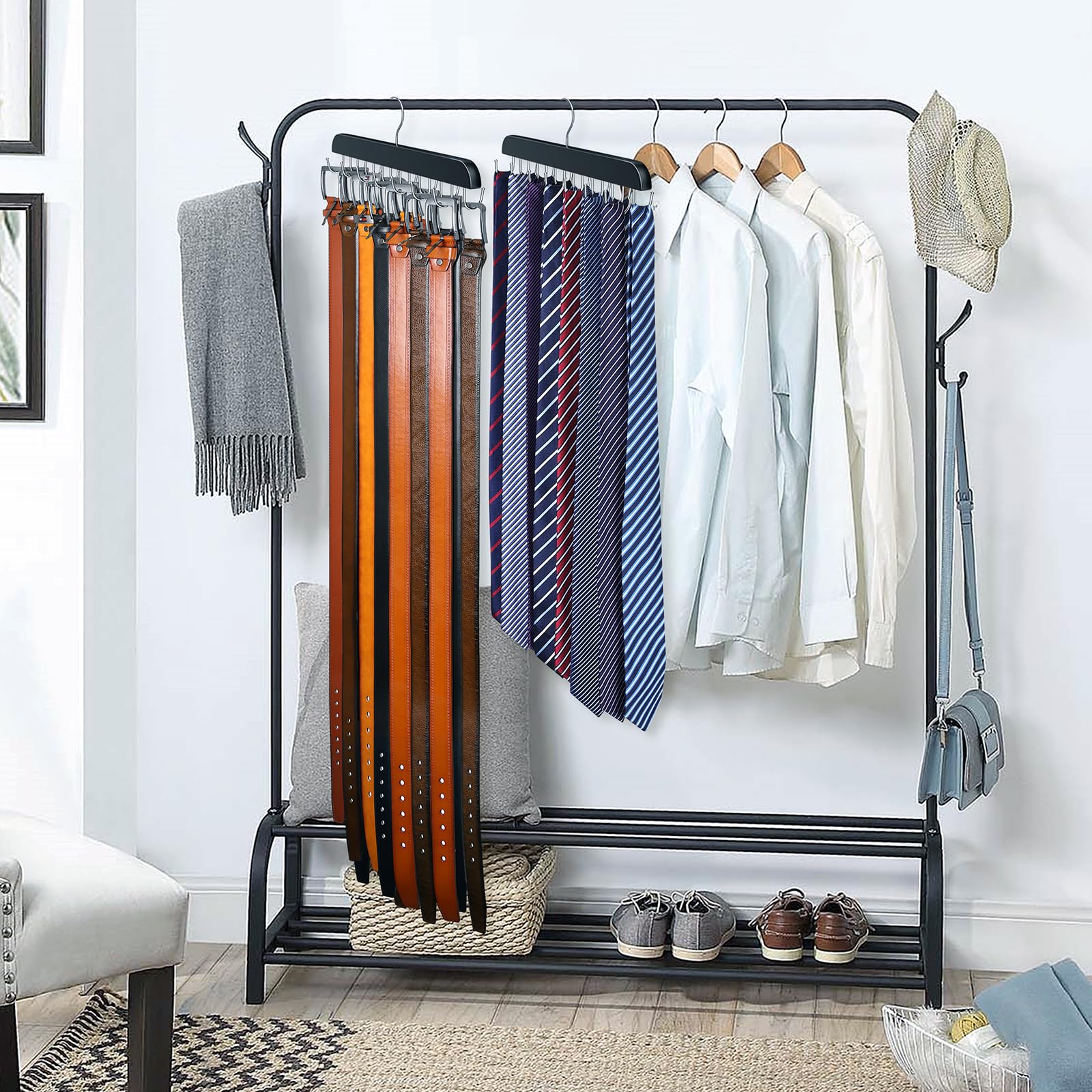 Belt Hanger Belt Organizer for Closet