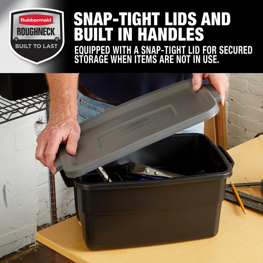 Rubbermaid Roughneck Black and Gray