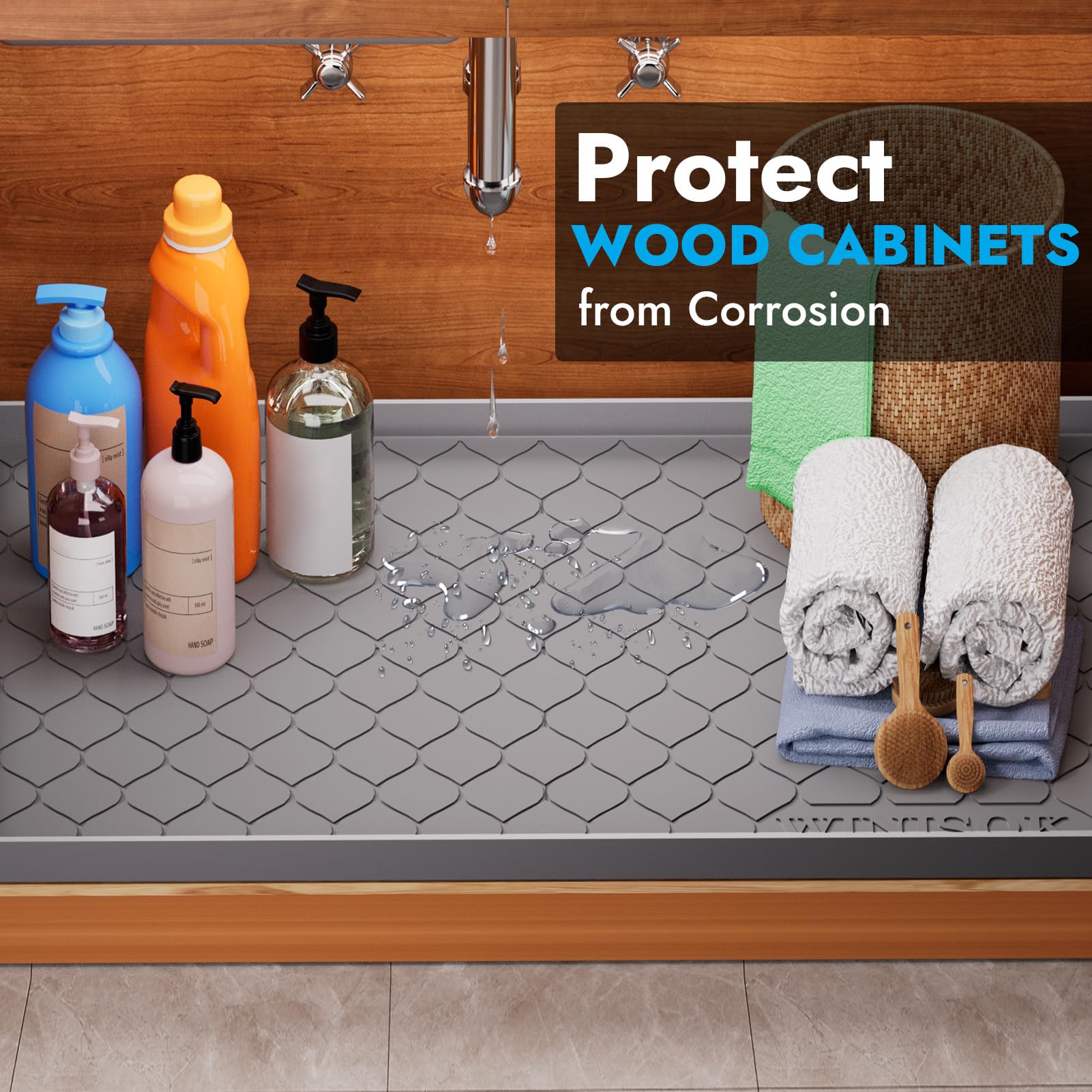 Mat for Under Sink