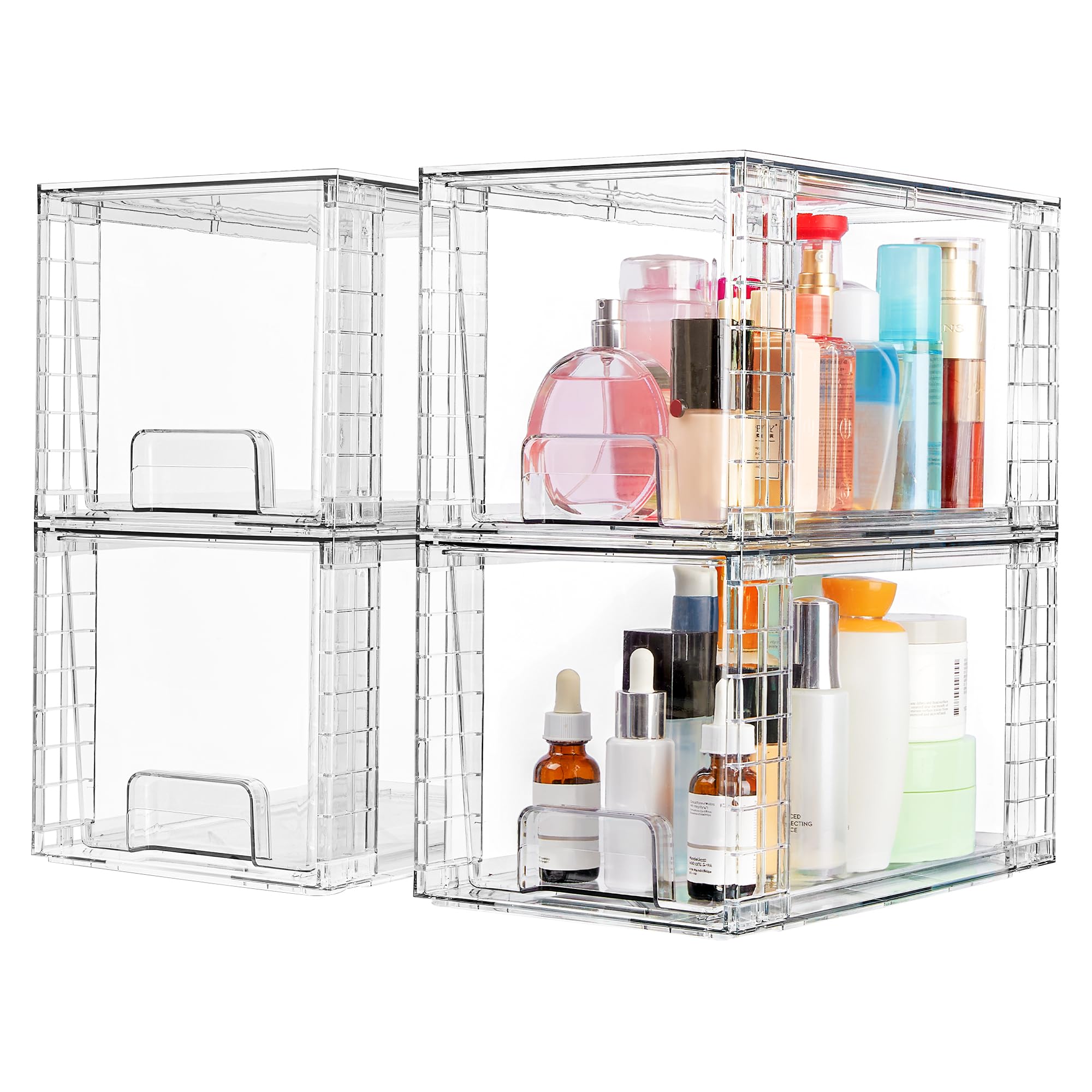 Vtopmart Large Stackable Storage Drawers