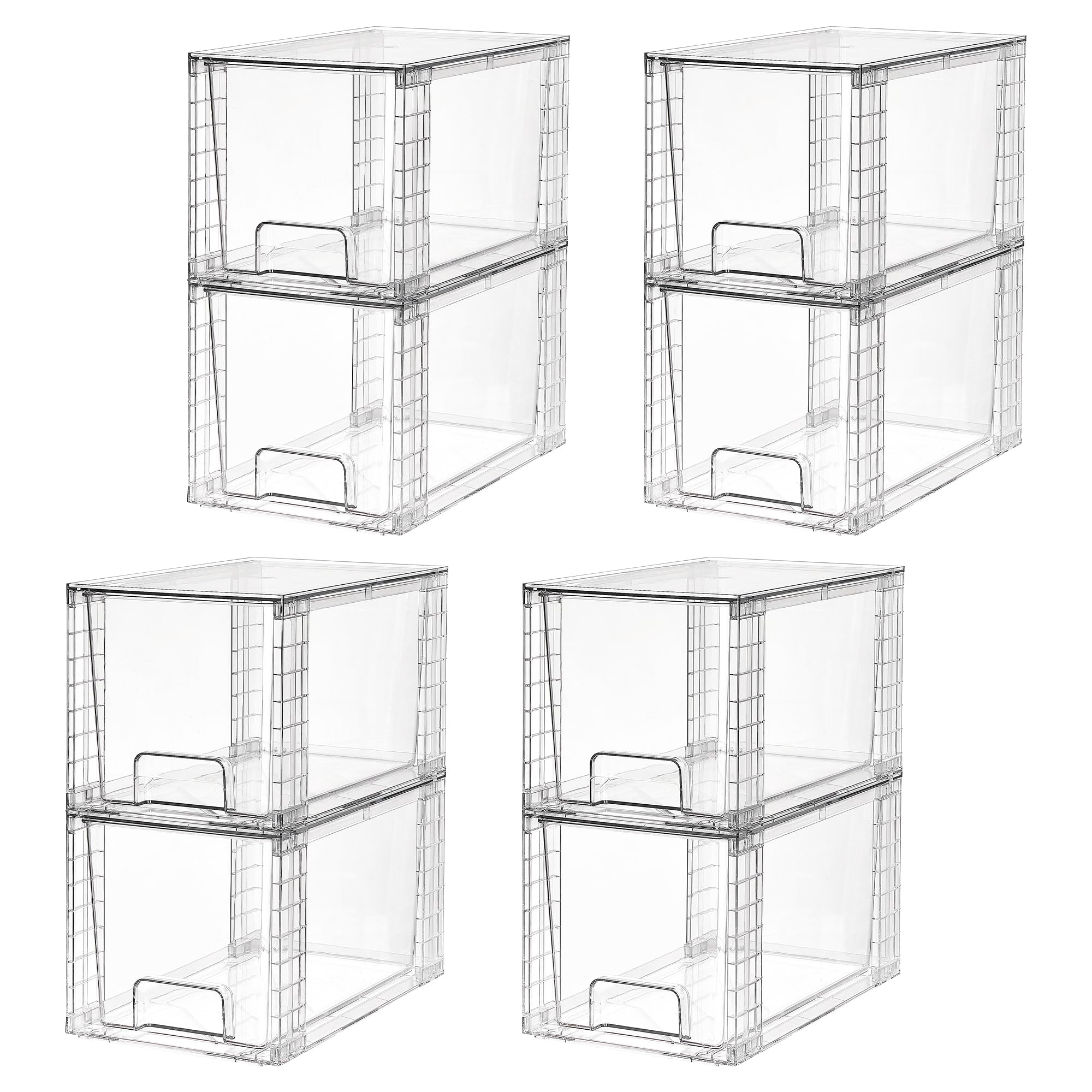 Vtopmart Large Stackable Storage Drawers