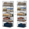 Yociyoga Stackable Closet Shelf Organizer
