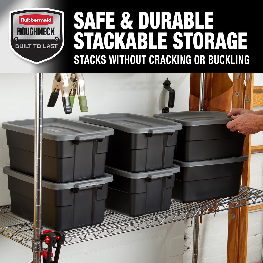 Rubbermaid Roughneck Black and Gray