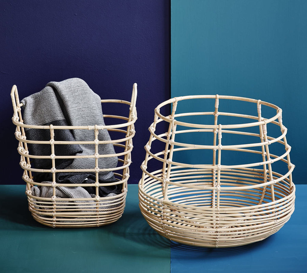 Square Rattan Sweep Basket by Cane Line