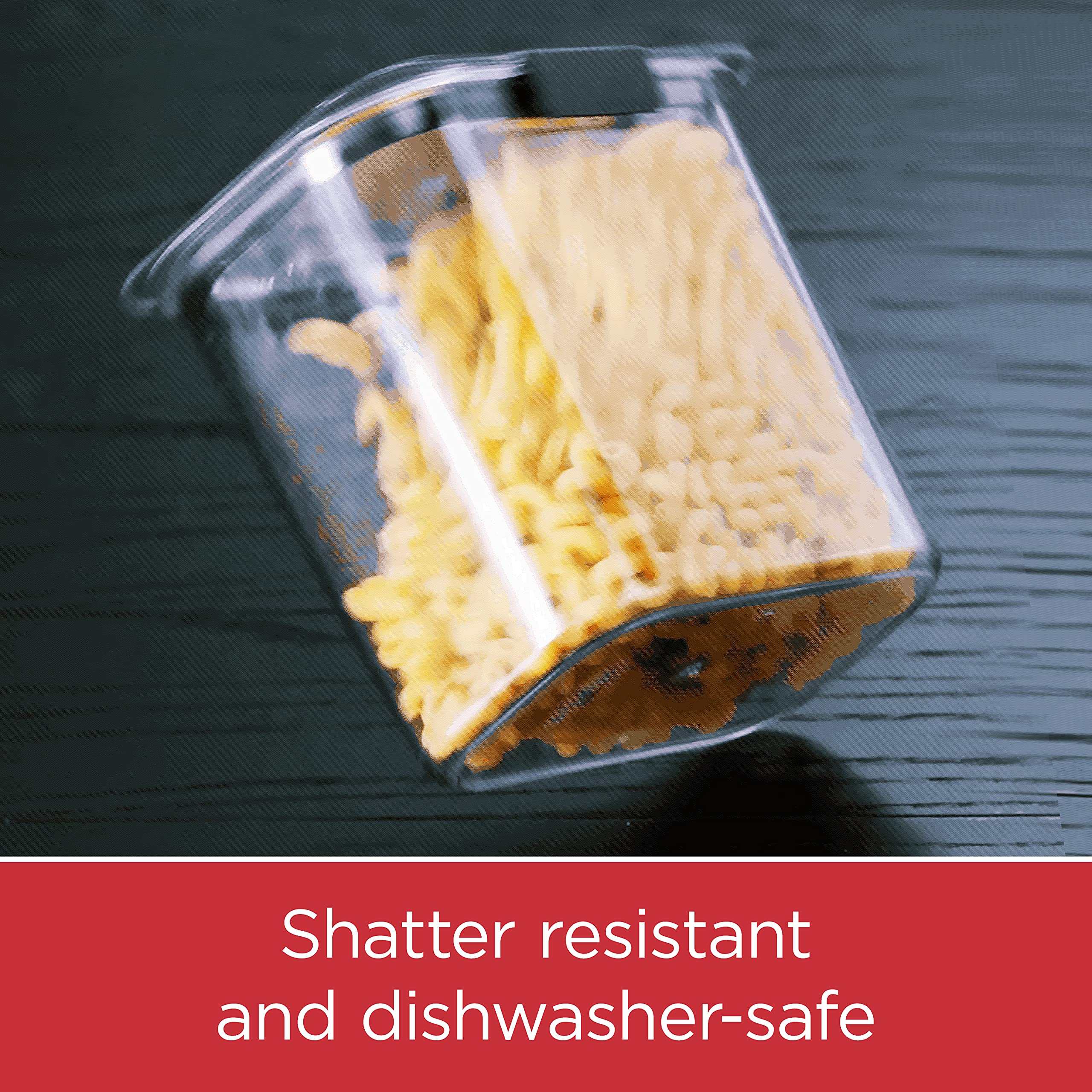 Rubbermaid Brilliance Pantry Plastic Food Storage Containers